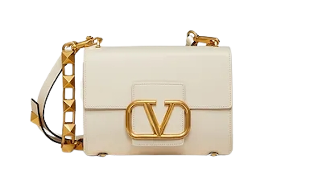 กระเป๋า Valentino รุ่น Stud Sign Grainy Calfskin Shoulder Bag 2