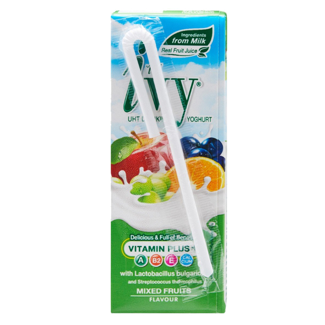 นมเปรี้ยวโยเกิร์ตวิตามินพลัส 2