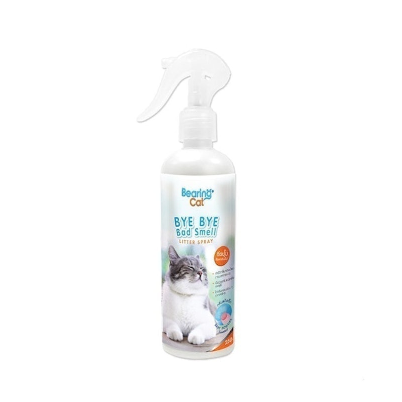 น้ำยาดับกลิ่นทรายแมว Bye Bye Bad Smell Litter 1
