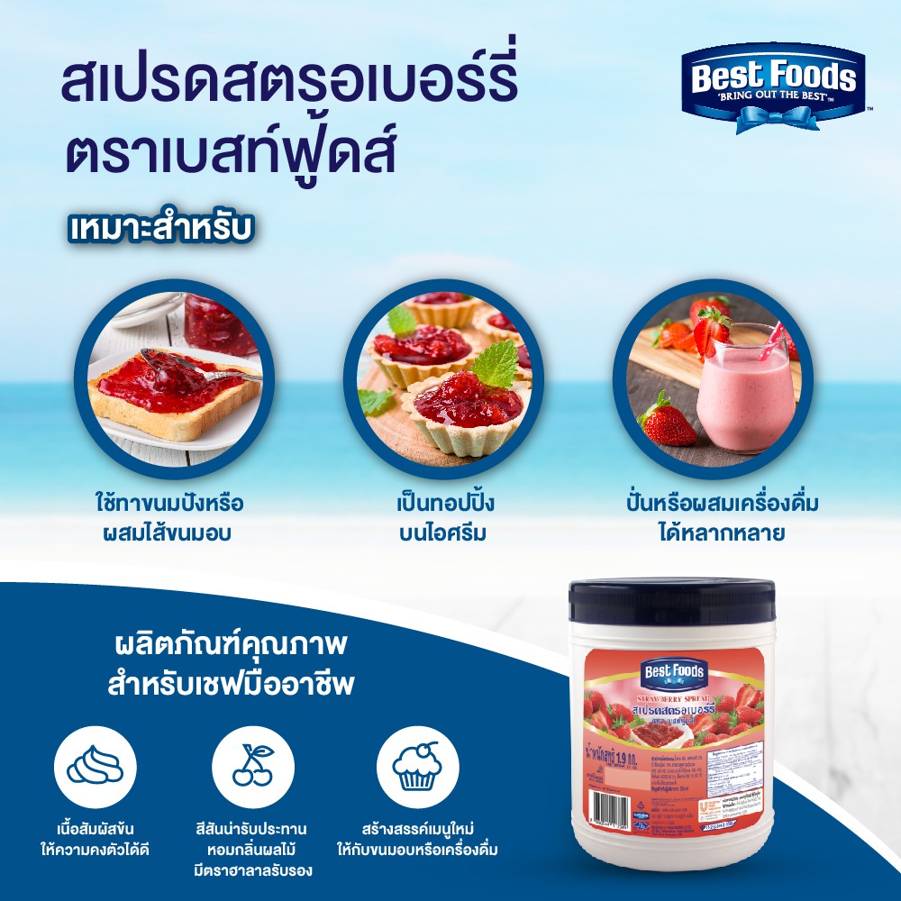 สเปรดสตรอเบอรี่ 3