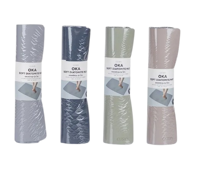 พรมชนิดนุ่ม รุ่น โอกะ Soft Diatomite Mat Oka 1
