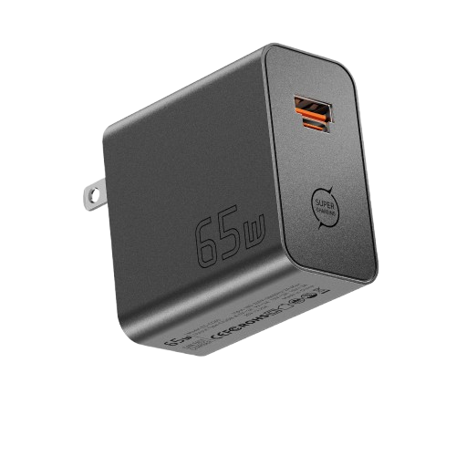เครื่องชาร์จ Type C 65W GaN 2-In-1 1