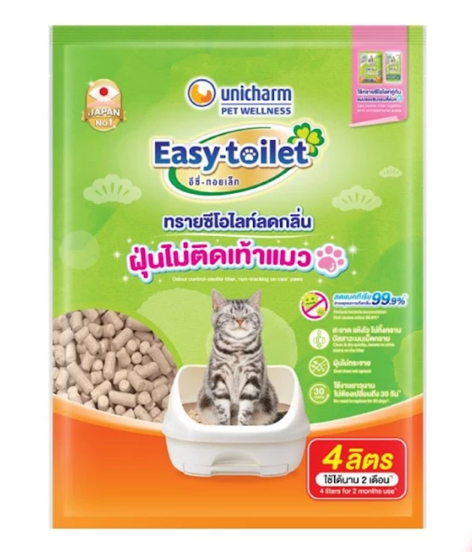ทรายแมวลดกลิ่น Deo-Toilet 1