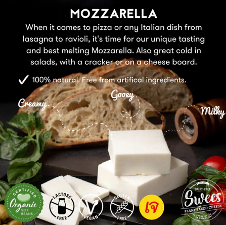 Plant Based Mozzarella Block 3