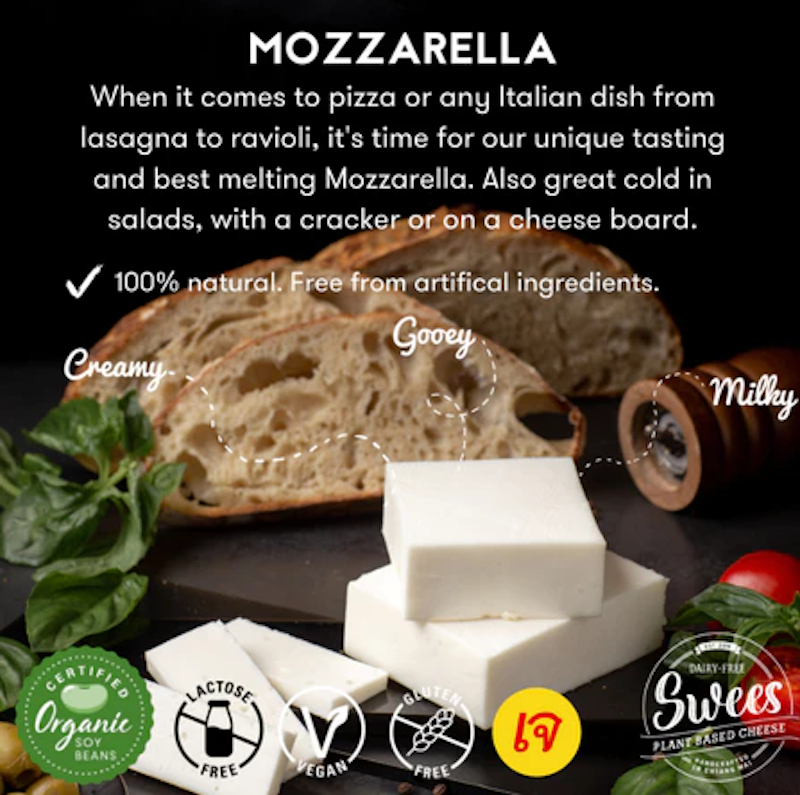 Plant Based Mozzarella Block 3