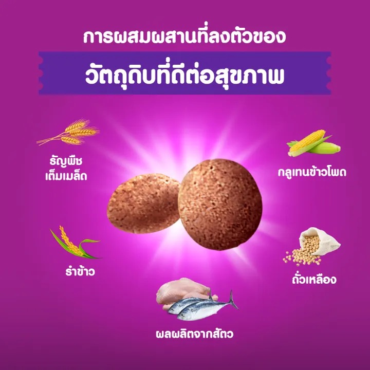 อาหารแมวแก่ Adult 7+ 3