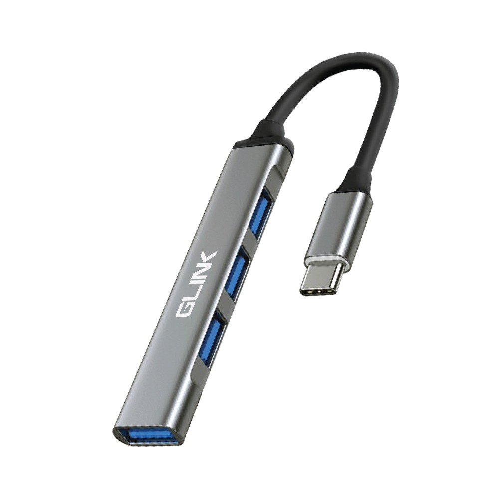 ฮับเพิ่มช่อง USB Hub 4-in-1 Type C 1