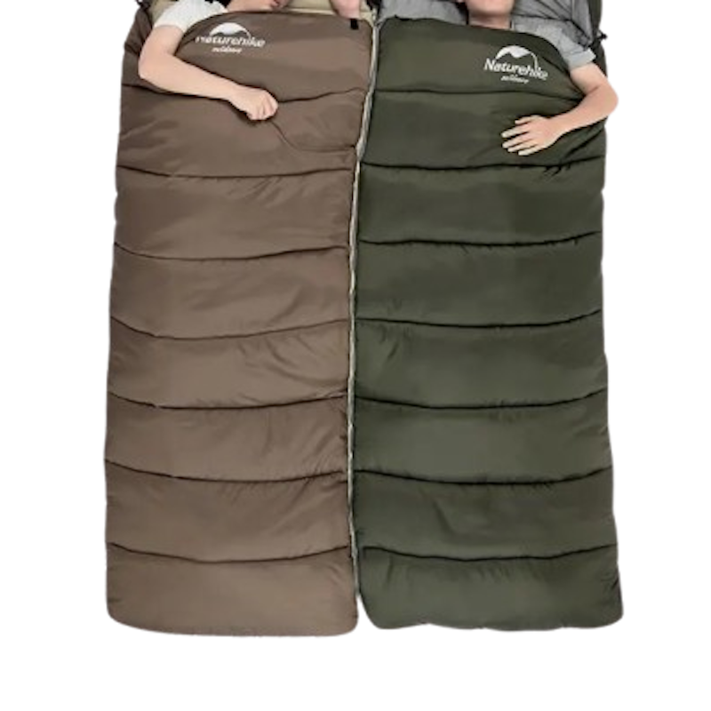 Envelope Sleeping Bag With Hood 2