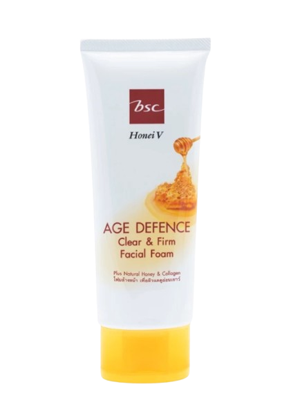 HONEI V AGE DEFENCE Clear & Firm Facial Foam 1
