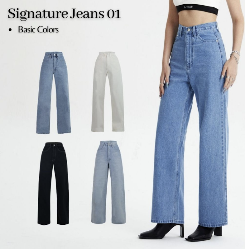 Signature Jeans 01 Basic Colors 3