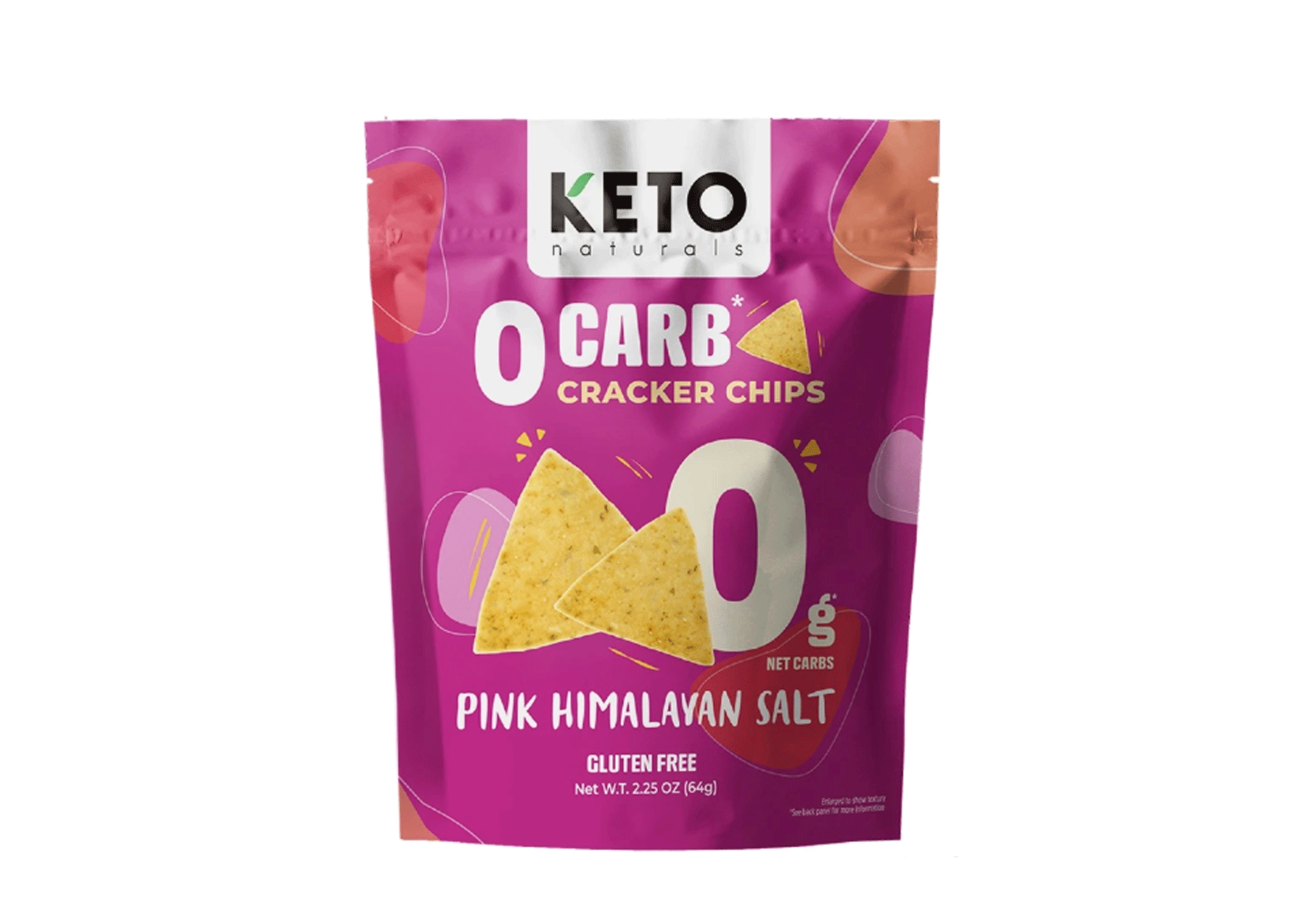 แครกเกอร์คีโต Crackers Zero Carb Pink Himalayan Salt 1