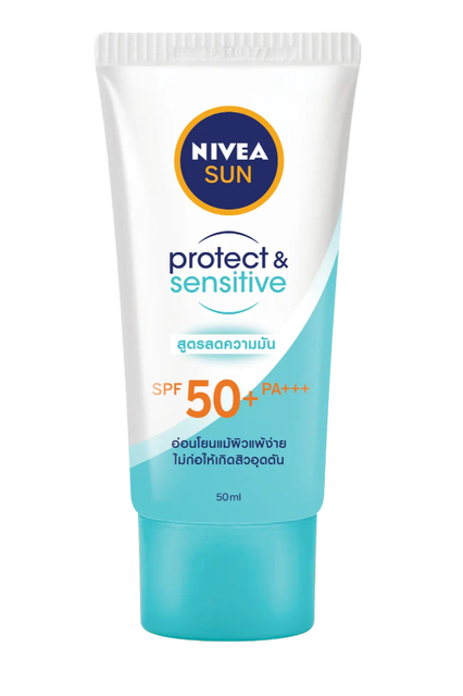 ครีมกันแดดนีเวีย รุ่น Protect & Sensitive สูตรลดความมัน 1