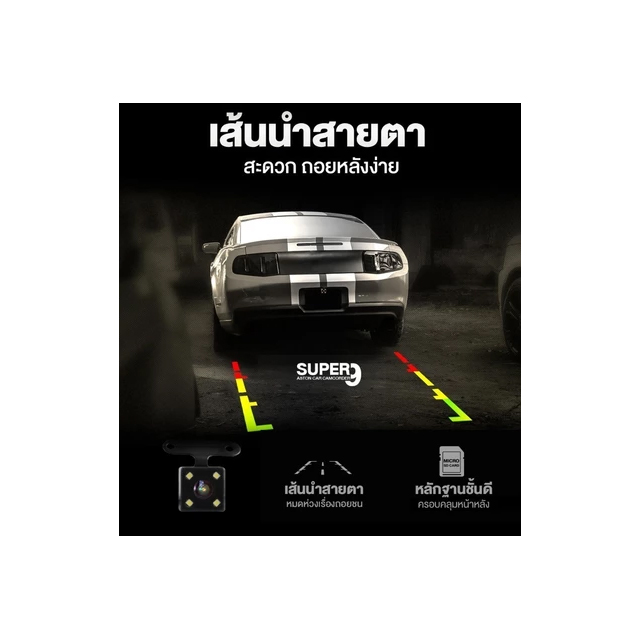 กล้องติดรถยนต์ รุ่น Super 9 Wifi 3