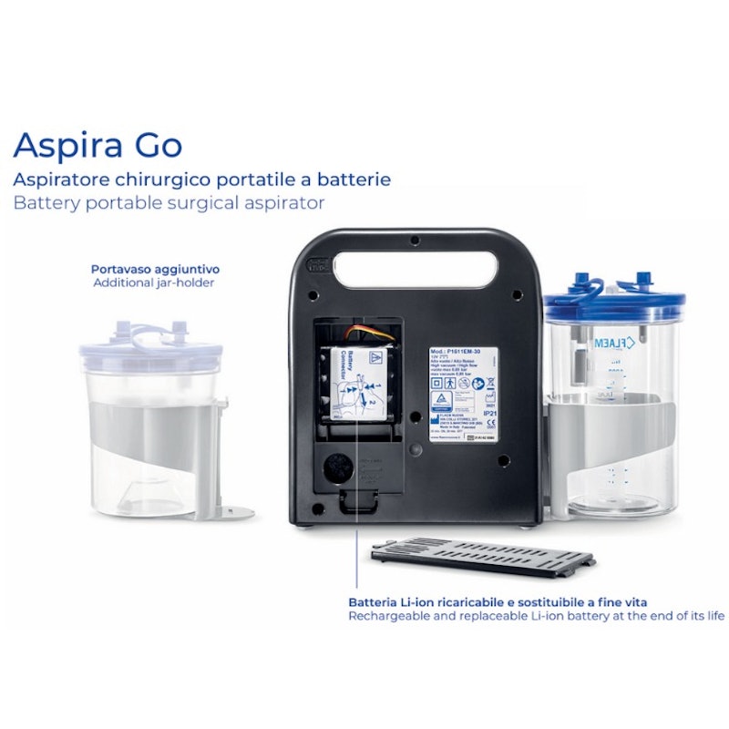 เครื่องดูดเสมหะพกพา Nuova Aspira Go 2