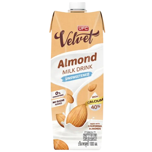 Velvet นมอัลมอนด์ รสจืด 1