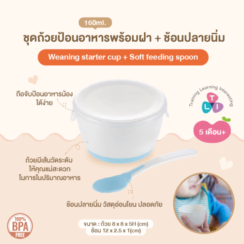 ชุดชามป้อนอาหารเด็ก 3