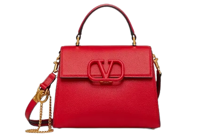 กระเป๋า Valentino รุ่น Small Vsling Grainy Calfskin Handbag 5