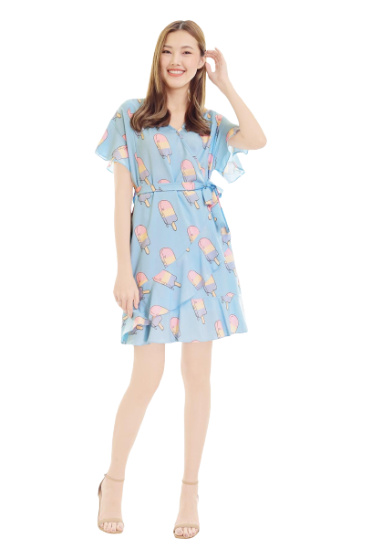 ชุดคลุมท้อง เดรสคลุมท้อง รุ่น Macy 2