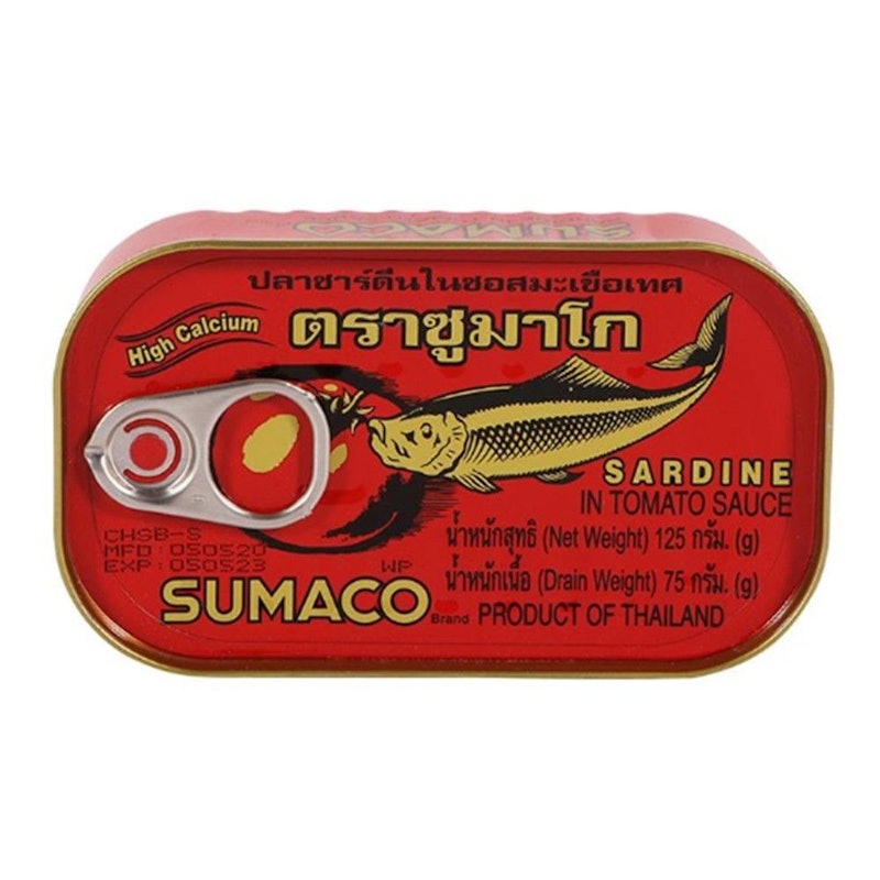 ปลาซาร์ดีนในซอสมะเขือเทศ 1