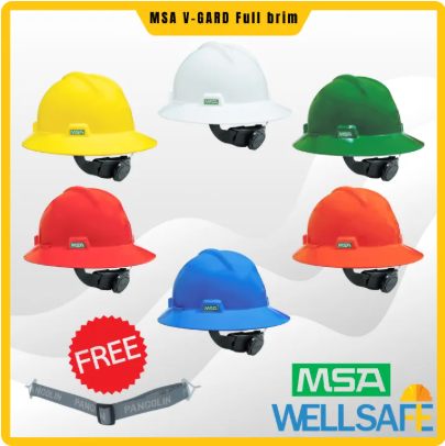 หมวกเซฟตี้ V-GARD Full Brim Class E  4