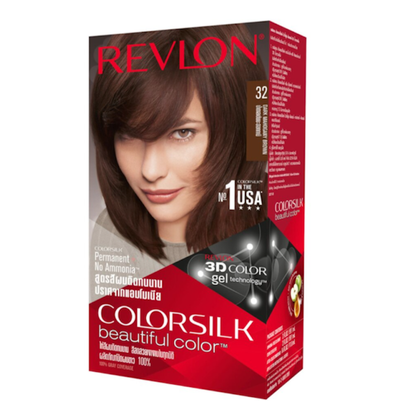 ยาย้อมผม Revlon Dark Mahogany Brown 1
