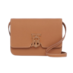 กระเป๋า Burberry รุ่น Topstitched Grainy Leather Small TB Bag