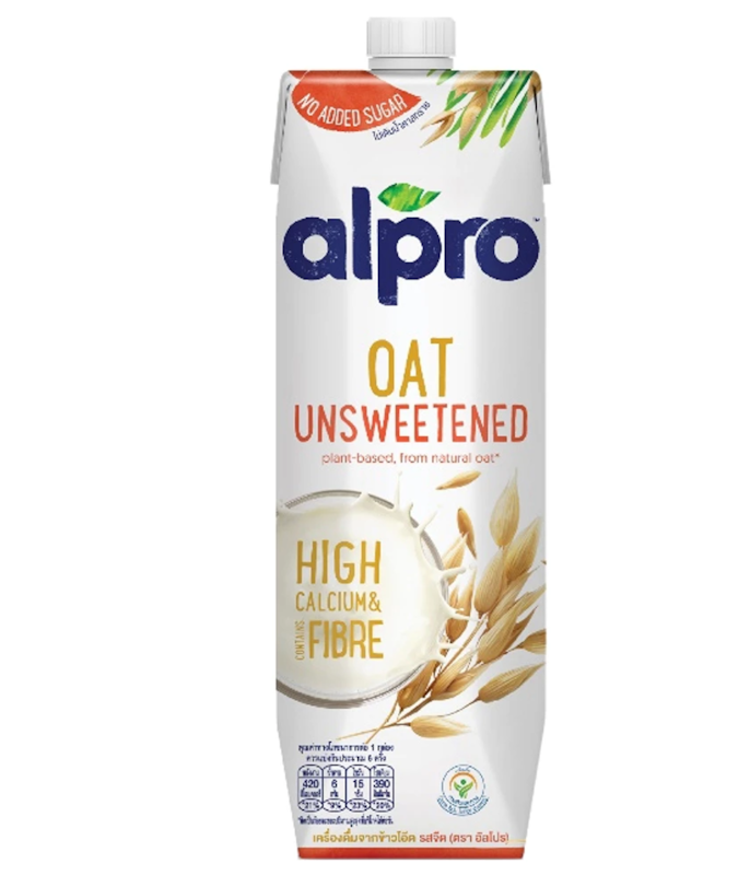 นมข้าวโอ๊ต ยูเอชที รสจืด Oat Milk Unsweetened 1
