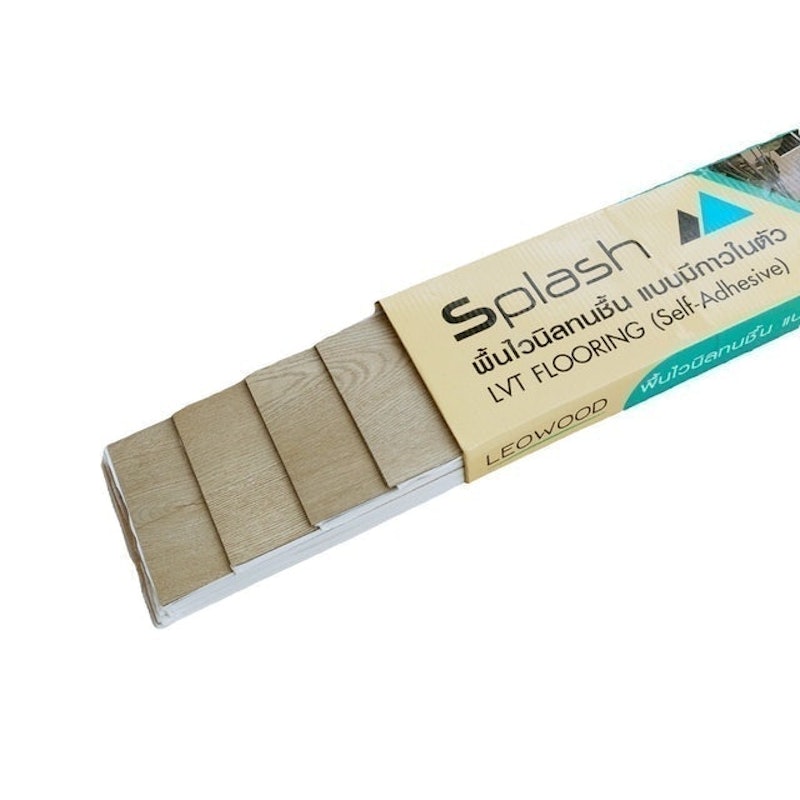 พื้นไวนิล มีกาวในตัว รุ่น Splash+ 1