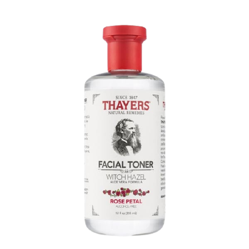 โทนเนอร์ไม่มีแอลกอฮอล์ Alcohol-Free Rose Petal Witch Hazel 1