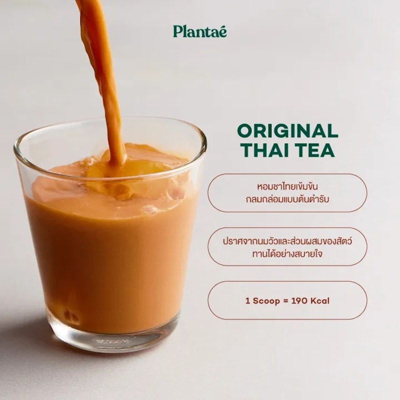 โปรตีนพืช Complete Plant-Protein Active BCAAs รสชาไทย 2