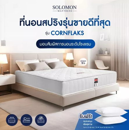 ที่นอนสปริง 6 ฟุต รุ่น Cornflaks   2