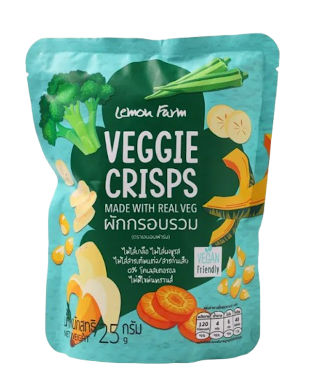 Veggiee Crisps ผักอบกรอบรวม 1
