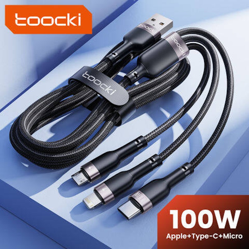 สาย USB 3 In 1 สำหรับชาร์จเร็ว 2