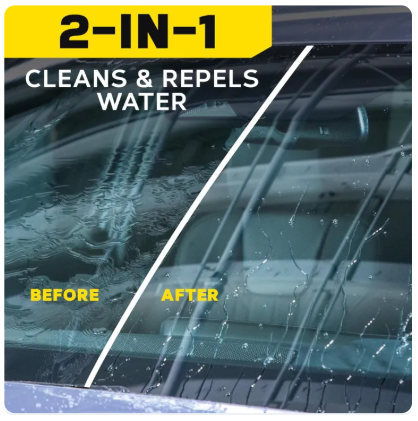 น้ำยาเคลือบกระจก รุ่น Ultimate Glass Cleaner & Water Repellent 3