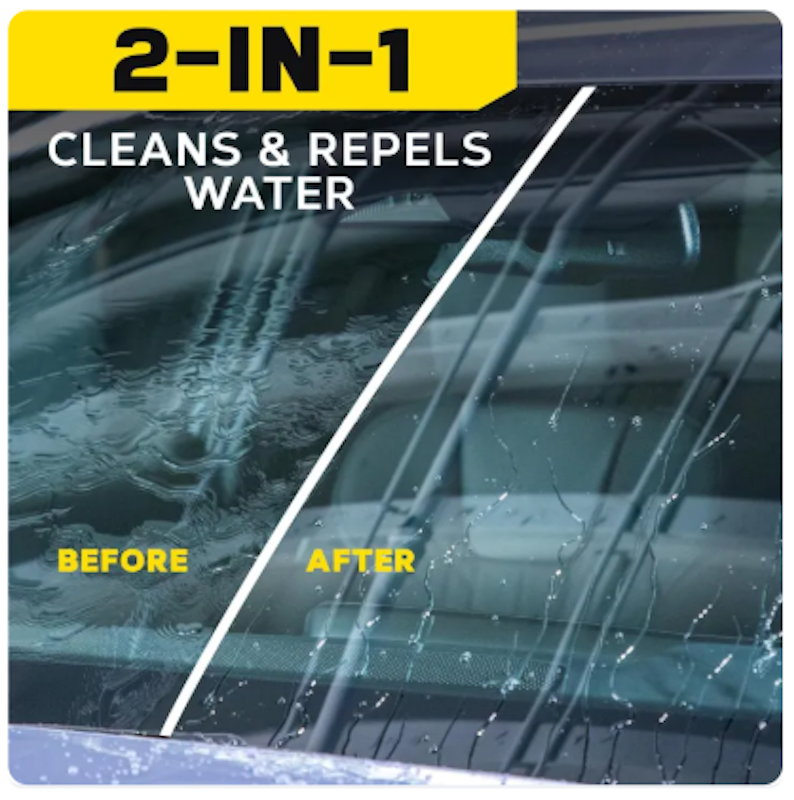 น้ำยาเคลือบกระจก รุ่น Ultimate Glass Cleaner & Water Repellent 3