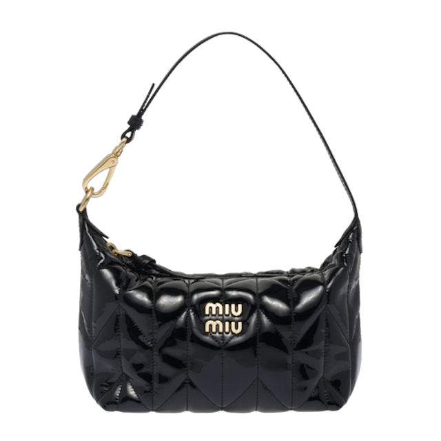 Miu Spirit matelassé ciré mini-bag 3