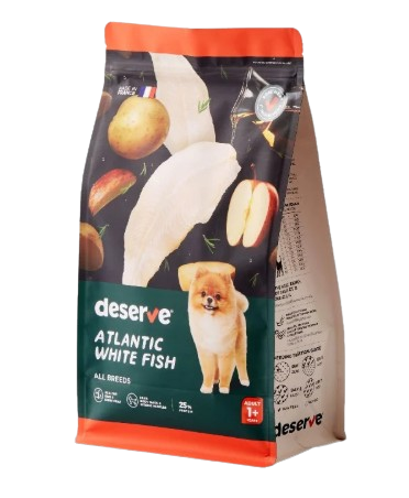 อาหารเม็ดสำหรับสุนัข Holistic Grain Free White Fish 1