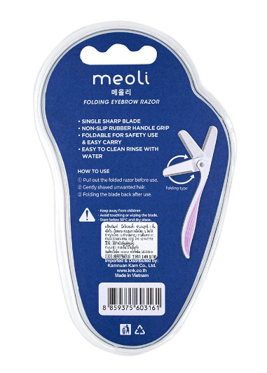 Folding Eyebrow Razor 2