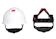 3M หมวกนิรภัย รุ่น H-701SFR-UV 1
