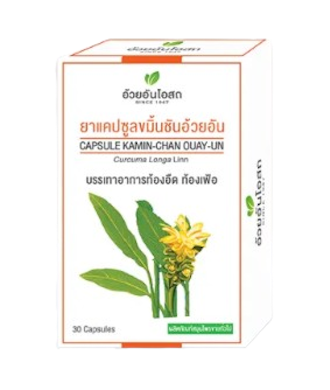 ยาแคปซูลขมิ้นชัน Turmeric Capsule 2
