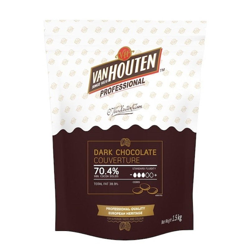 VAN HOUTEN Dark Chocolate Couverture 1