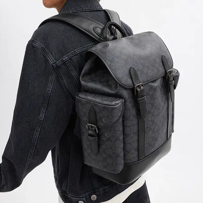 กระเป๋าเป้ Hitch Backpack In Signature Canvas 3