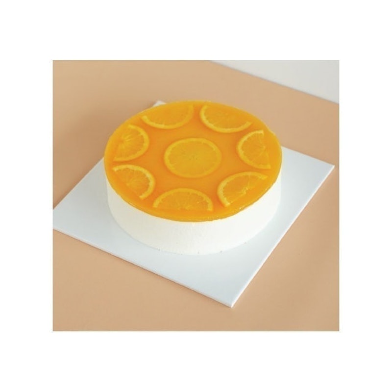 เค้กส้ม Orange Mousse Cheesecake 2