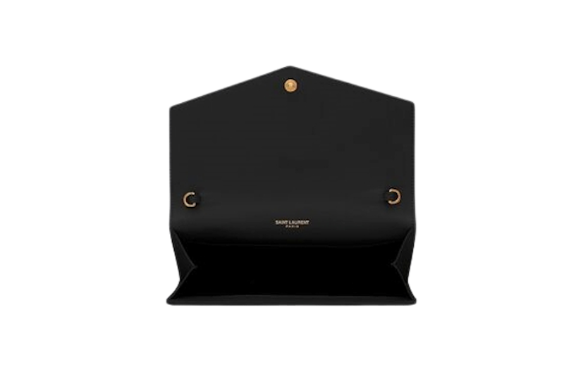 กระเป๋าสะพายข้างผู้หญิง รุ่น Uptown Chain Wallet In Grain De Poudre Embossed Leather 5