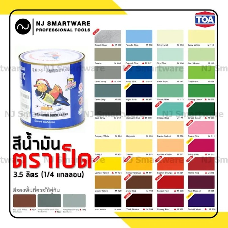 Mandarin Duck Gloss Enamel 2