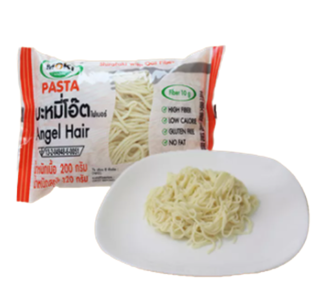 เส้นคีโต เส้นบะหมี่ข้าวโอ๊ตผสมบุก 1