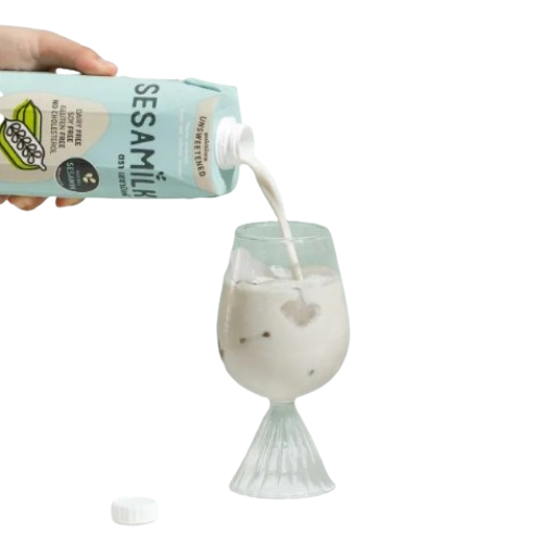 Unsweetened White Sesame Milk 3