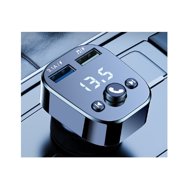 บลูทูธติดรถยนต์ Dual USB Car Charger 3