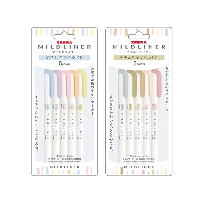 ปากกาเน้นข้อความ รุ่น MILDLINER Dual Ended Brush 1