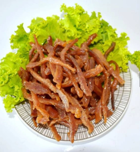 หมูแดดเดียว ทอดพร้อมทาน 3